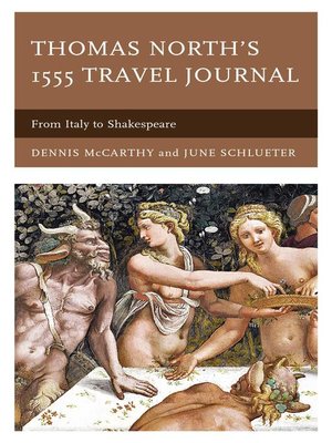 cover image of Thomas North's 1555 Travel Journal